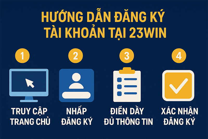 Hướng dẫn đang ký 23Win